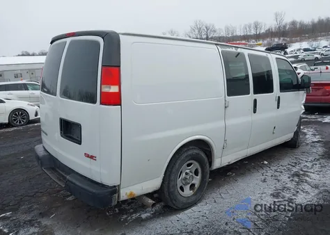2006 GMC Savana Work Van z USA, uszkodzony, nr VIN 1GTFG15X161125061